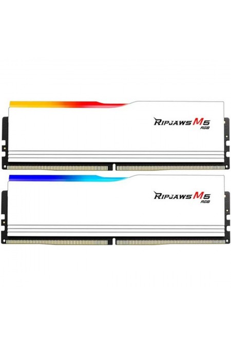 Оперативная память G.SKILL Ripjaws M5 RGB 64 ГБ (32 ГБ x 2 шт.) DDR5 6000 МГц CL32 (F5-6000J3238G32GX2-RM5RW) 