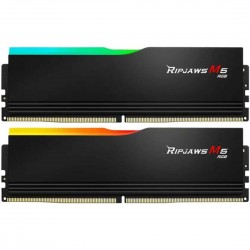 Оперативная память G.SKILL Ripjaws M5 RGB 96 ГБ (48 ГБ x 2 шт.) DDR5 6400 МГц CL32 (F5-6400J3239F48GX2-RM5RK)