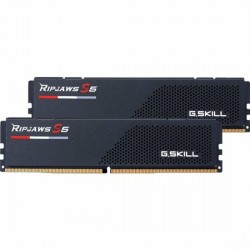 Оперативная память G.SKILL Ripjaws S5 64 ГБ (32 ГБ x 2 шт.) DDR5 5600 МГц CL36 (F5-5600J3636D32GX2-RS5K)