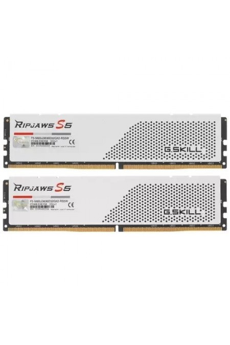 Оперативная память G.SKILL Ripjaws S5 64 ГБ (32 ГБ x 2 шт.) DDR5 5600 МГц DIMM CL36 (F5-5600J3636D32GX2-RS5W) 2