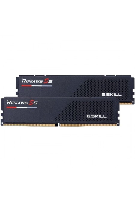 Оперативная память G.SKILL Ripjaws S5 64 ГБ (32 ГБ x 2 шт.) DDR5 6000 МГц CL30 (F5-6000J3040G32GX2-RS5K) 