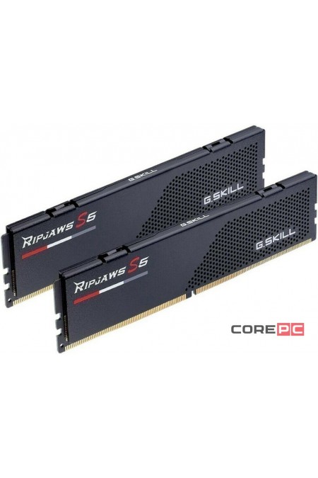 Оперативная память G.SKILL Ripjaws S5 64 ГБ (32 ГБ x 2 шт.) DDR5 6000 МГц DIMM CL32 (F5-6000J3238G32GX2-RS5K) 1