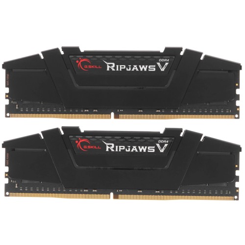 Оперативная память G.SKILL Ripjaws V 64 ГБ (32 ГБ x 2 шт.) DDR4 3200 МГц DIMM CL16 (F4-3200C16D-64GVK) 