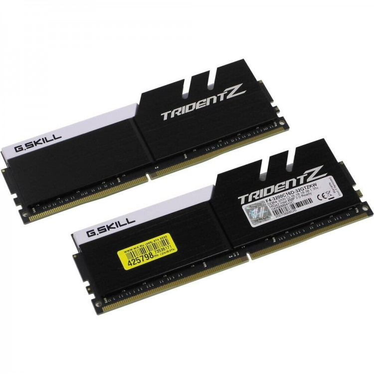 G.SKILL Trident Z 32 16 x 2 DDR4 3200 DIMM CL16 F4 3200C16D 32GTZKW
