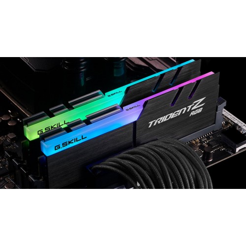 Оперативная память G.SKILL Trident Z RGB 32 ГБ (16 ГБ x 2 шт.) DDR4 3600 МГц DIMM CL16 (F4-3600C16D-32GTZRC) 1