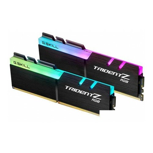 Оперативная память G.Skill Trident Z RGB 32 ГБ (16 ГБ x 2 шт.) DDR4 3600 МГц DIMM CL18 (F4-3600C18D-32GTZR) 