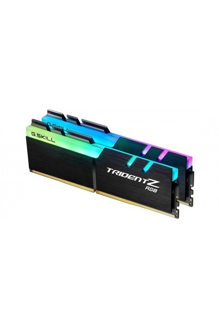 Оперативная память G.SKILL Trident Z RGB 64 ГБ (32 ГБ x 2 шт.) DDR4 3600 МГц (F4-3600C18D-64GTZR) 