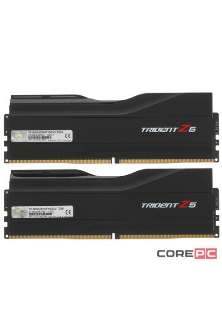 Оперативная память G.SKILL Trident Z5 32 ГБ (16 ГБ x 2 шт.) DDR5 6000 МГц DIMM CL30 (F5-6000J3040F16GX2-TZ5K) 4