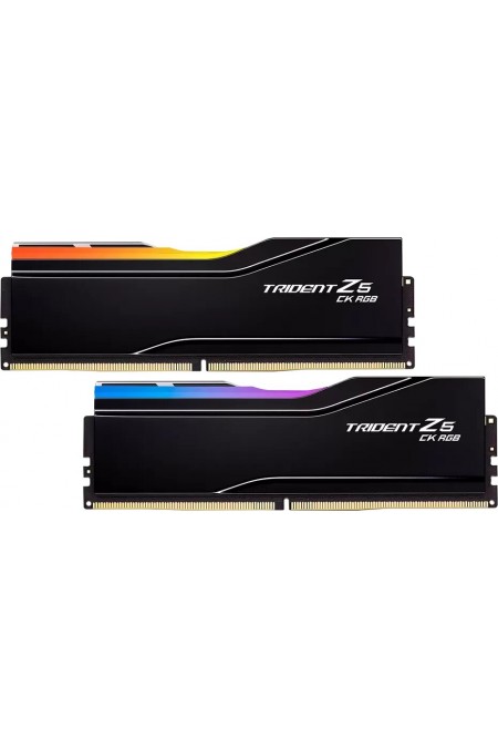 Оперативная память G.SKILL Trident Z5 CK RGB 48 ГБ (24 ГБ x 2 шт.) DDR5 8400 МГц CUDIMM CL40 (F5-8400C4052G24GX2-TZ5CRK) 