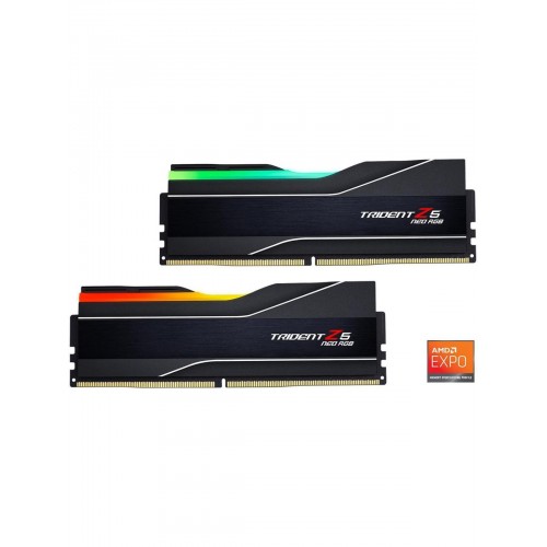 Оперативная память G.SKILL Trident Z5 Neo RGB 64 ГБ (32 ГБ x 2 шт.) DDR5 6000 МГц DIMM CL28 (F5-6000J2836G32GX2-TZ5NR) 3