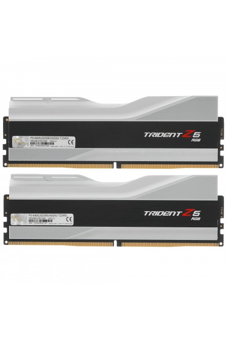Оперативная память G.Skill TRIDENT Z5 RGB 32 ГБ (16 ГБ x 2 шт.) DDR5 6400 МГц DIMM CL32 (F5-6400J3239G16GX2-TZ5RS) 4