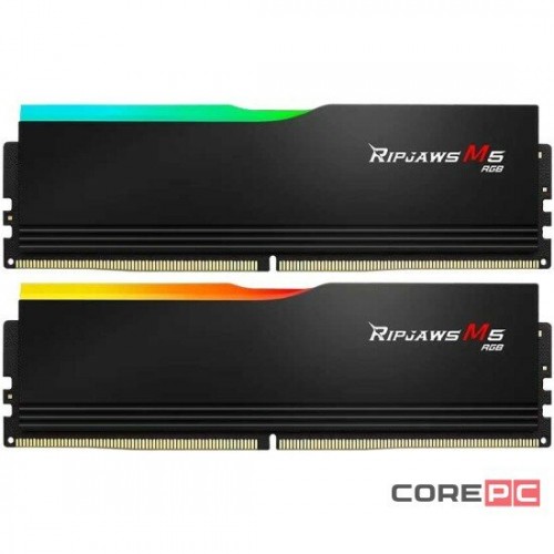 Оперативная память G.SKILL Trident Z5 RGB 64 ГБ (32 ГБ x 2 шт.) DDR5 6000 МГц DIMM CL28 (F5-6000J2836G32GX2-TZ5RK) 