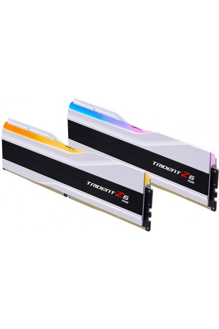 Оперативная память G.SKILL Trident Z5 RGB 64 ГБ (32 ГБ x 2 шт.) DDR5 6000 МГц DIMM CL28 (F5-6000J2836G32GX2-TZ5RW) 