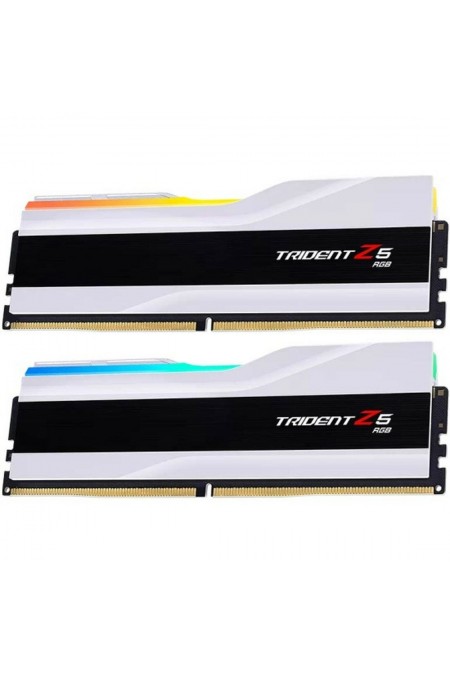 Оперативная память G.SKILL TRIDENT Z5 RGB 64 ГБ (32 ГБ x 2 шт.) DDR5 6400 МГц DIMM CL32 (F5-6400J3239G32GX2-TZ5RW) 