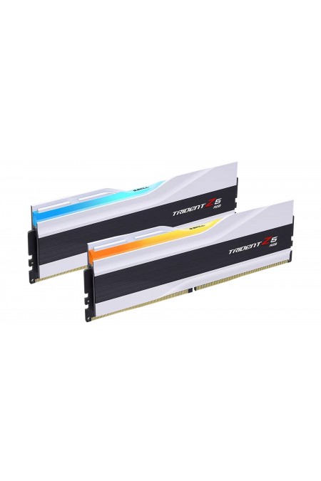 Оперативная память G.Skill TRIDENT Z5 RGB White 32 ГБ (16 ГБ x 2 шт.) DDR5 7200 МГц DIMM CL34 (F5-7200J3445G16GX2-TZ5RW) 