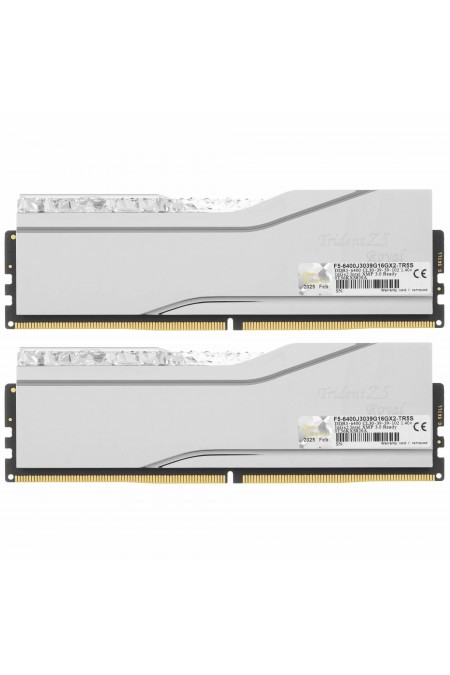 Оперативная память G.SKILL Trident Z5 Royal RGB 32 ГБ (16 ГБ x 2 шт.) DDR5 6400 МГц DIMM CL30 (F5-6400J3039G16GX2-TR5S) 1