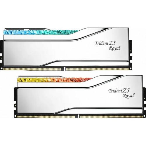 Оперативная память G.SKILL TRIDENT Z5 ROYAL RGB 32 ГБ (16 ГБ x 2 шт.) DDR5 7600 МГц CL36 (F5-7600J3646G16GX2-TR5S) 