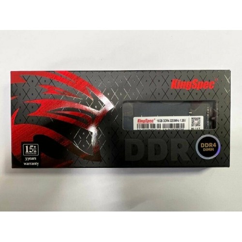 Оперативная память KingSpec 16 ГБ DDR4 3200 МГц DIMM CL19 (KS3200D4M13516G) 1