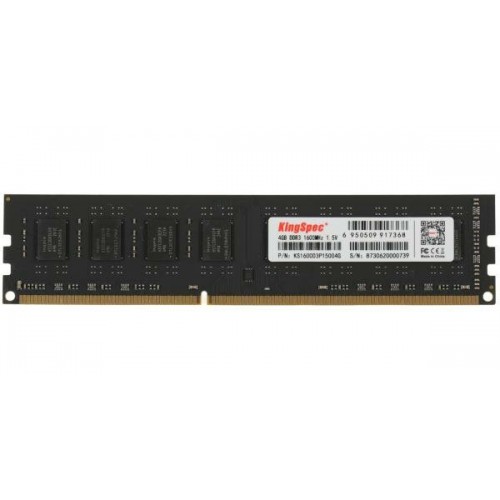 Оперативная память KingSpec 4 ГБ DDR3 1600 МГц DIMM CL11 (KS1600D3P15004G) 7