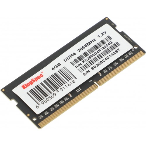 Оперативная память KingSpec 4 ГБ DDR4 2666 МГц SODIMM (KS2666D4N12004G) 3