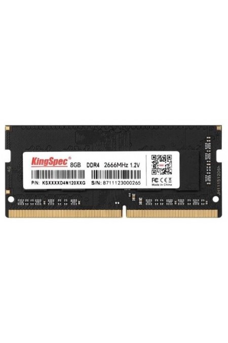 Оперативная память KingSpec 8 ГБ DDR4 2666 МГц SODIMM (KS2666D4N12008G) 2