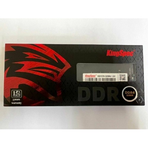 Оперативная память Kingspec 8 ГБ DDR4 3200 МГц DIMM CL17 (KS3200D4P13508G) 3