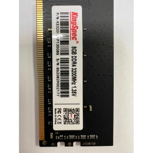 Оперативная память Kingspec 8 ГБ DDR4 3200 МГц DIMM CL17 (KS3200D4P13508G) 9