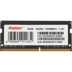 Оперативная память KingSpec 8 ГБ DDR4 3200 МГц SODIMM (KS3200D4N12008G)