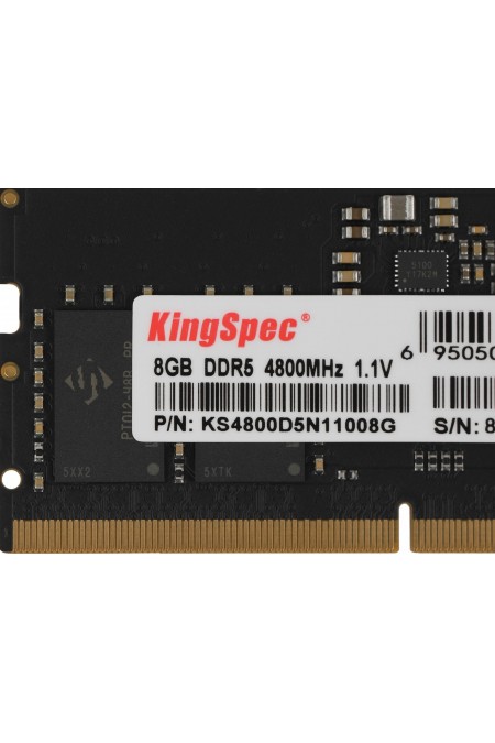 Оперативная память KingSpec 8 ГБ DDR5 4800 МГц DIMM CL40 (KS4800D5N11008G) 2