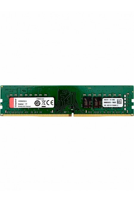 Оперативная память Kingston 16 ГБ (8 ГБ x 2 шт.) DDR4 3200 МГц DIMM CL22 (KVR32N22D8/16WP) 