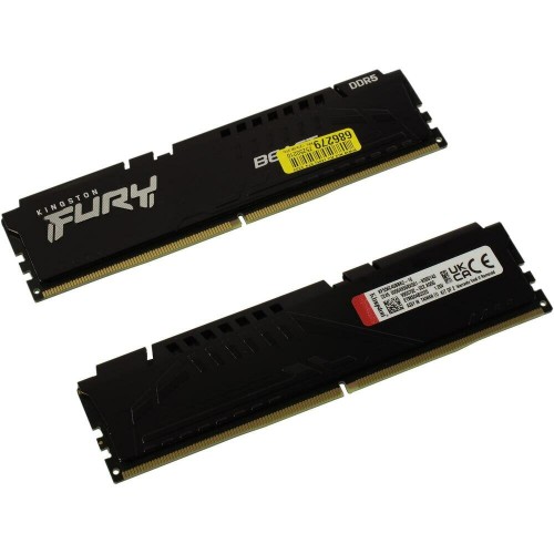 Оперативная память Kingston 16 ГБ (8 ГБ x 2 шт.) DDR5 5600 МГц DIMM CL40 (KF556C40BBK2-16) 2