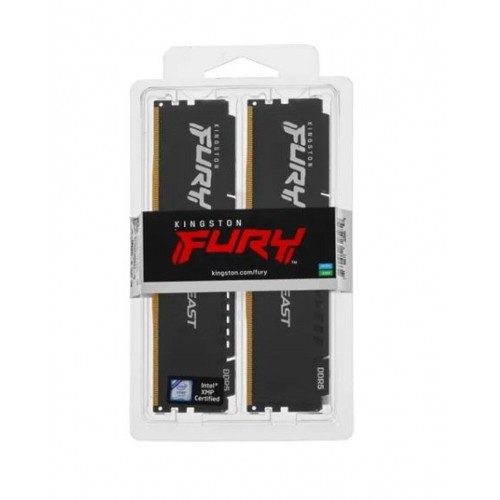 Оперативная память Kingston 16 ГБ (8 ГБ x 2 шт.) DDR5 5600 МГц DIMM CL40 (KF556C40BBK2-16) 6