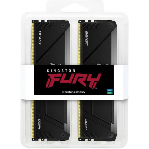 Оперативная память Kingston Beast RGB 32 ГБ (16 ГБ x 2 шт.) DDR4 3200 МГц DIMM CL16 (KF432C16BB2AK2/32) 2