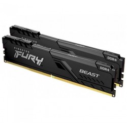 Оперативная память Kingston FURY Beast 16 ГБ (8 ГБ x 2 шт.) DDR4 3200 МГц DIMM CL16 (KF432C16BBK2/16)