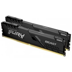 Оперативная память Kingston FURY Beast 16 ГБ (8 ГБ x 2 шт.) DDR4 3600 МГц DIMM CL17 (KF436C17BBK2/16)