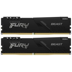 Оперативная память Kingston FURY Beast 32 ГБ (16 ГБ x 2 шт.) DDR4 3200 МГц DIMM CL16 (KF432C16BBK2/32)