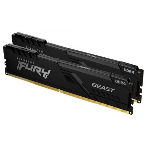 Оперативная память Kingston FURY Beast 32 ГБ (16 ГБ x 2 шт.) DDR4 3600 МГц DIMM CL18 (KF436C18BBK2/32) 