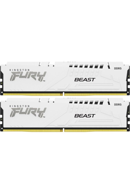 Оперативная память Kingston Fury Beast 32 ГБ (16 ГБ x 2 шт.) DDR5 5200 МГц DIMM CL40 (KF552C40BWK2-32) 