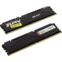 Оперативная память Kingston Fury Beast 32 ГБ (16 ГБ x 2 шт.) DDR5 5600 МГц DIMM CL40 (KF556C40BBK2/32)