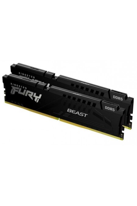 Оперативная память Kingston Fury Beast 32 ГБ (16 ГБ x 2 шт.) DDR5 5600 МГц DIMM CL40 (KF556C40BBK2/32) 2