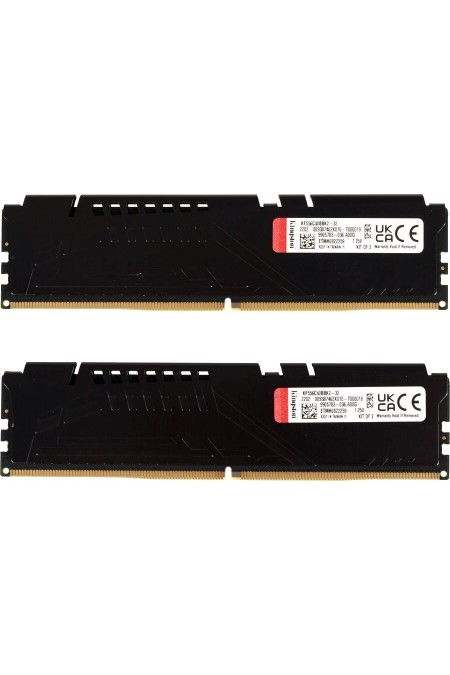 Оперативная память Kingston Fury Beast 32 ГБ (16 ГБ x 2 шт.) DDR5 5600 МГц DIMM CL40 (KF556C40BBK2/32) 7