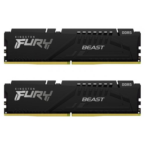 Оперативная память Kingston FURY Beast 32 ГБ (16 ГБ x 2 шт.) DDR5 5600 МГц (KF556C40BBK2-32) 