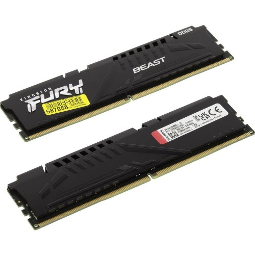 Оперативная память Kingston FURY Beast 32 ГБ (16 ГБ x 2 шт.) DDR5 5600 МГц (KF556C40BBK2-32) 3