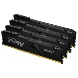 Оперативная память Kingston FURY Beast 32 ГБ (8 ГБ x 4 шт.) DDR4 3600 МГц DIMM CL17 (KF436C17BBK4/32)
