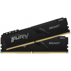 Оперативная память Kingston FURY Beast 64 ГБ (32 ГБ x 2 шт.) DDR4 3200 МГц DIMM CL16 (KF432C16BBK2/64)