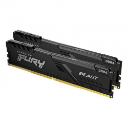Оперативная память Kingston FURY Beast 64 ГБ (32 ГБ x 2 шт.) DDR4 3200 МГц DIMM CL16 (KF432C16BBK2/64)