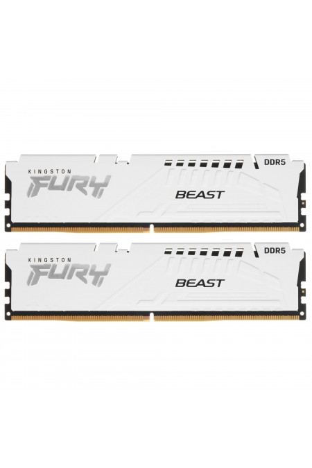 Оперативная память Kingston Fury Beast 64 ГБ (32 ГБ x 2 шт.) DDR5 6000 МГц DIMM CL36 (KF560C36BWEK2-64) 