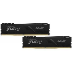 Оперативная память Kingston FURY Beast 8 ГБ (4 ГБ x 2 шт.) DDR4 3200 МГц DIMM CL16 (KF432C16BBK2/8)