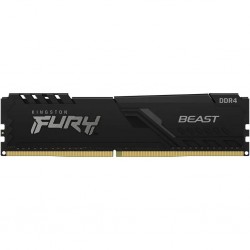 Оперативная память Kingston Fury Beast Black 16 ГБ DDR4 3200 МГц DIMM CL16 (KF432C16BB1/16WP)