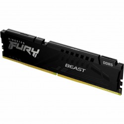 Оперативная память Kingston Fury Beast Black 16 ГБ DDR5 5600 МГц DIMM CL40 (KF556C40BB-16WP)
